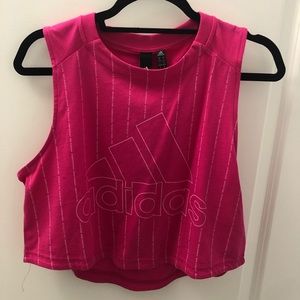Cropped Adidas tank top